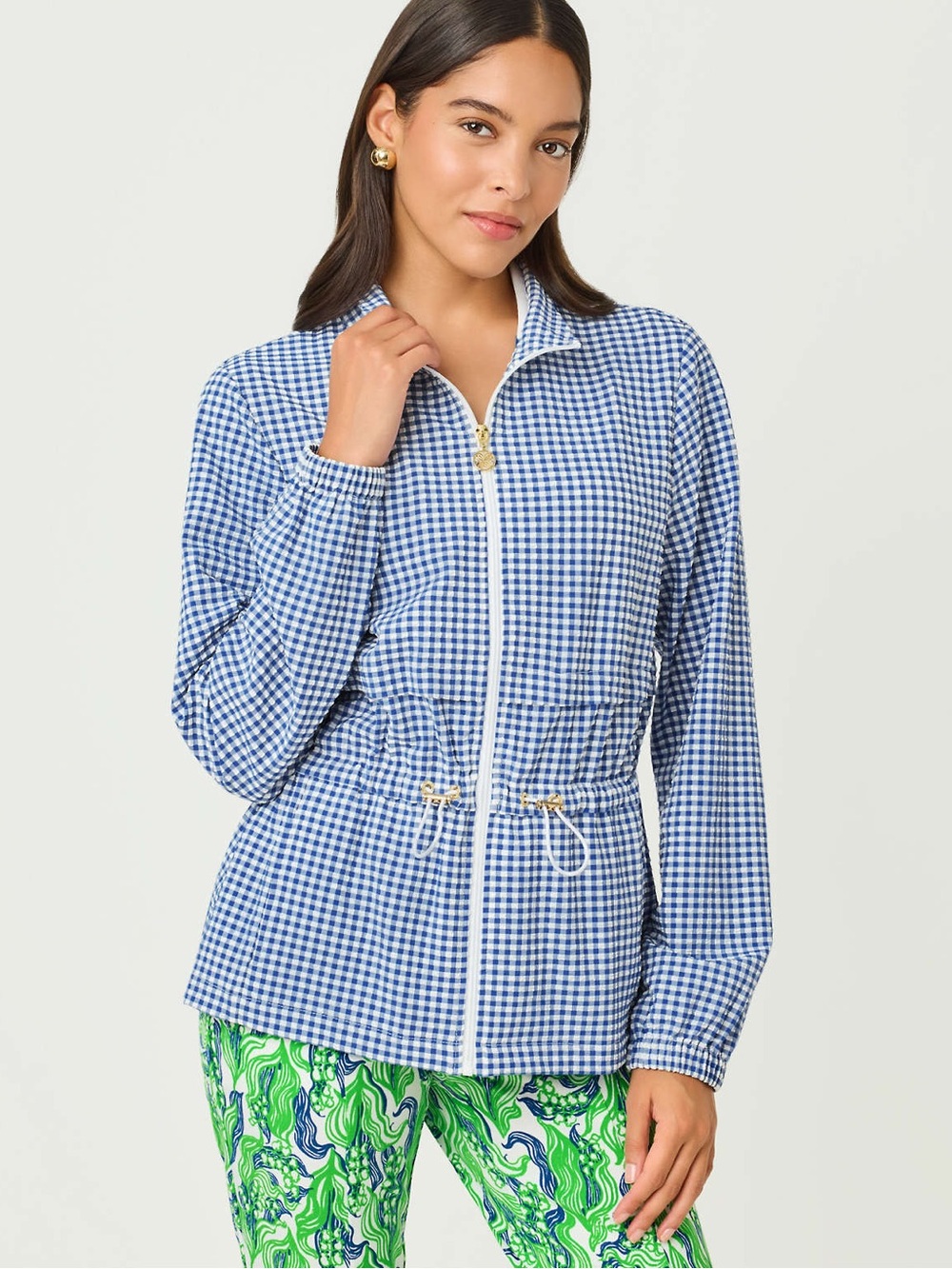 Lilly Pulitzer Luxletic Romilly Performance Jacket Size Small